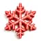 Red Christmas Snowflake